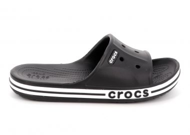 Ανδρική Σαγιονάρα Crocs Bayaband Slide Ανατομική Χρώματος Μαύρο 205392-066 - CROCS - 