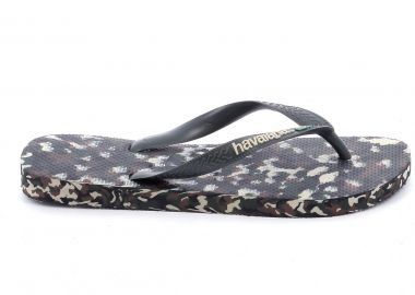 Ανδρική Σαγιονάρα Havaianas Brasil Χρώματος Πράσινο Παραλλαγής 4147965-4896 - HAVAIANAS - 