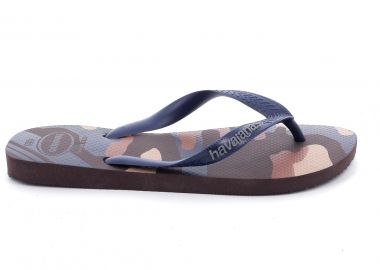 Ανδρική Σαγιονάρα Havaianas Print Men Χρώματος Καφέ 4141398-0727 - HAVAIANAS - 