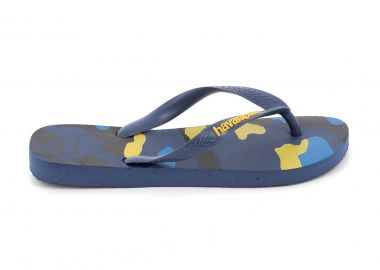 Ανδρική Σαγιονάρα Havaianas Top Camu Χρώματος Μπλε 4141398-0089 - HAVAIANAS - 