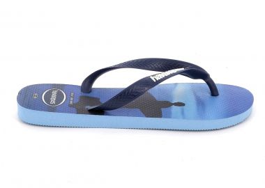 Ανδρική Σαγιονάρα Havaianas Top Surfer Mentawai Χρώματος Μπλε 4149971-1056 - HAVAIANAS - 