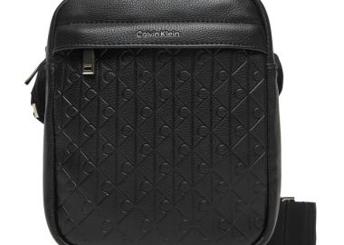 Ανδρική Τσάντα Χιαστί Calvin Klein LV04D3204G-UB1 Μαύρη - Calvin Klein - 