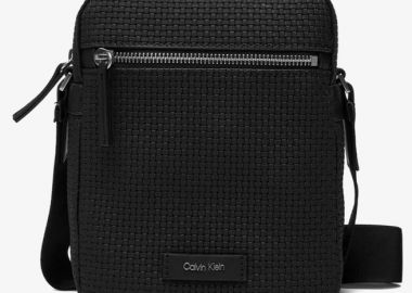 Ανδρική Τσάντα Χιαστί Calvin Klein LV04D3208G-UB1 Μαύρη - Calvin Klein - 