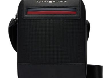 Ανδρική Τσάντα Χιαστί Tommy Hilfiger AM0AM14156-BDS Μαύρη - Tommy Hilfiger - 