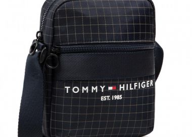 Ανδρική Τσάντα Χιαστί Tommy Hilfiger Th Established Mini Reporter AM0AM08679 DW5 Μπλε - Tommy Hilfiger - 
