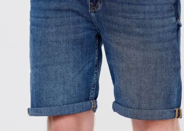 Ανδρική τζιν βερμούδα - FUNKY BUDDHA - 