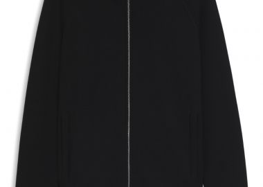 ΑΝΔΡΙΚΗ ΖΑΚΕΤΑ BOSS H-IDINO FULL ZIP ΚΑΝΟΝΙΚΗ ΓΡΑΜΜΗ ΜΑΥΡΟ - BOSS - 