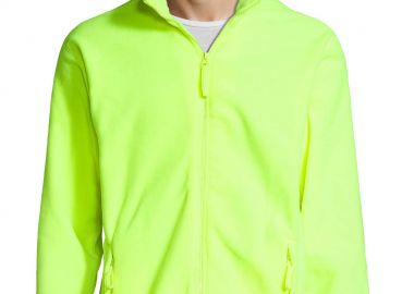 Ανδρική Ζακέτα Fleece 55000 SOL'S Navy 306 Neon Yellow - SOLS - 