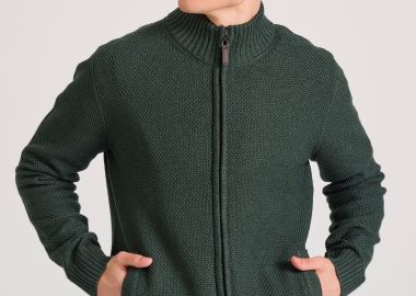 Ανδρική ζακέτα με ανάγλυφη υφή Garage 55 - GARAGE 55 - 