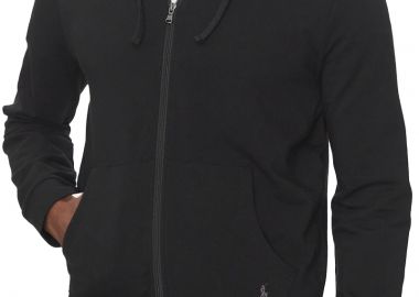 ΑΝΔΡΙΚΗ ΖΑΚΕΤΑ POLO RALPH LAUREN HOODIE ΜΑΥΡΟ - POLO RALPH LAUREN - 