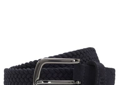 ΑΝΔΡΙΚΗ ΖΩΝΗ BOSS SASH ΣΚΟΥΡΟ ΜΠΛΕ - BOSS - 