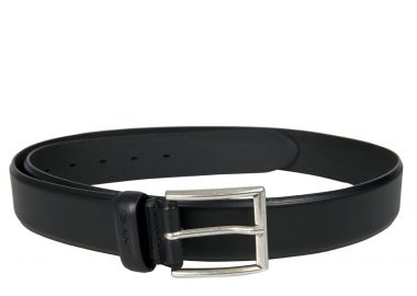 ΑΝΔΡΙΚΗ ΖΩΝΗ ΔΕΡΜΑΤΙΝΗ CLASSIC LEATHER ΜΑΥΡΟ - GANT - 