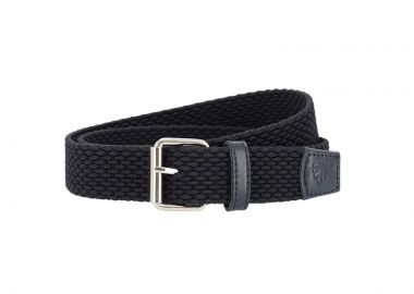 ΑΝΔΡΙΚΗ ΖΩΝΗ IZAC NELT ΠΛΕΚΤΗ ΣΚΟΥΡΟ ΜΠΛΕ - IZAC - 