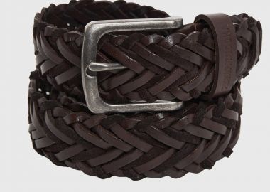 Ανδρική ζώνη leather blend - FUNKY BUDDHA - 