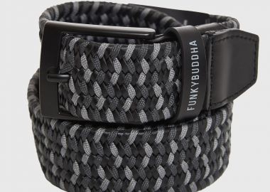 Ανδρική ζώνη leather blend - FUNKY BUDDHA - 