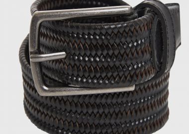 Ανδρική ζώνη leather blend - FUNKY BUDDHA - 