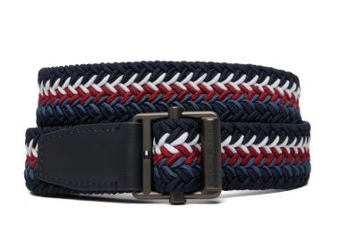 Ανδρική Ζώνη Tommy Hilfiger 3.5cm AM0AM14187-DW6 Μπλε - Tommy Hilfiger - 