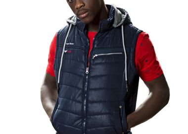 ανδρικό αμάνικο μπουφάν σε μπλε χρώμα tresor 33-2283 - TRESOR - 33-2283