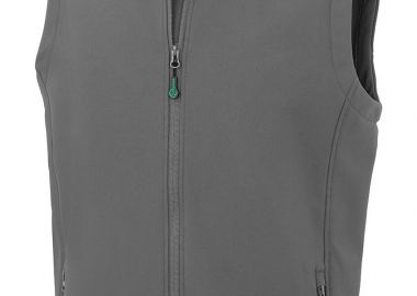 Ανδρικό Αμάνικο Μπουφάν Softshell R902M Result Recycled Workguard Grey - Result - 