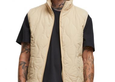Ανδρικό Αμάνικο Μπουφάν Super Light Bubble Vest TB7012-03738 Urban Classics unionbeige - Urban Classics - 