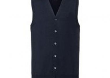 Ανδρικό αμάνικο πουλόβερ V-Neck Knitted Russell Europe R-719M-0 French Navy - Russell - 