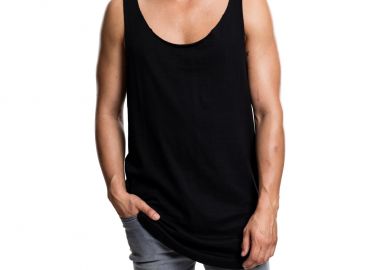 Ανδρικό Αμάνικο T-Shirt TB964 Urban Classics Black - Urban Classics - 