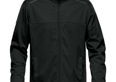 Ανδρικό Αντιανεμικό με Ανακλαστικές Λεπτομέρειες Greenwich Softshell Stormtech KS-3 Black - StormTech - 