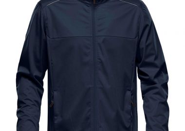 Ανδρικό Αντιανεμικό με Ανακλαστικές Λεπτομέρειες Greenwich Softshell Stormtech KS-3 Navy - StormTech - 
