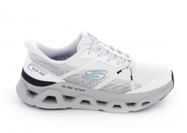 Ανδρικό Αθλητικό Παπούτσι Skechers Glide-Step Altus Χρώματος Λευκό 233023-WGY - SKECHERS - 
