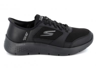 Ανδρικό Αθλητικό Παπούτσι Skechers Go Walk Flex - Anza Χρώματος Μαύρο 216504-BBK - SKECHERS - 