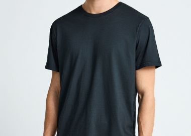 Ανδρικό βαμβακερό regular fit t-shirt - The essentials - FUNKY BUDDHA - 