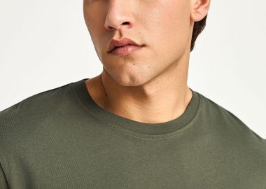 Ανδρικό βαμβακερό t-shirt με τύπωμα - FUNKY BUDDHA - 