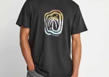Ανδρικό βαμβακερό t-shirt με τύπωμα - FUNKY BUDDHA - 