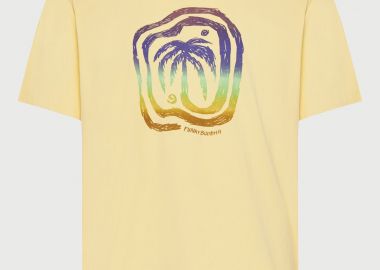 Ανδρικό βαμβακερό t-shirt με τύπωμα - FUNKY BUDDHA - 