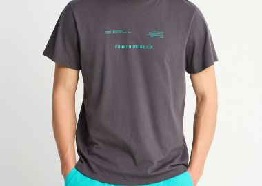 Ανδρικό βαμβακερό t-shirt με τύπωμα - FUNKY BUDDHA - 