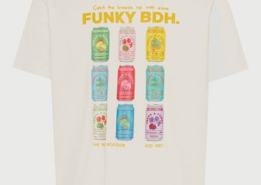 Ανδρικό βαμβακερό t-shirt με τύπωμα - FUNKY BUDDHA - 