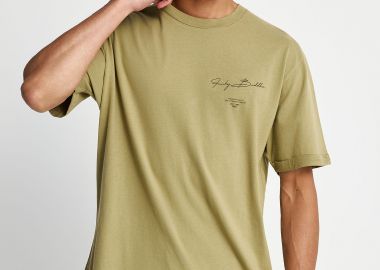 Ανδρικό βαμβακερό t-shirt με τύπωμα - FUNKY BUDDHA - 