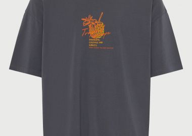 Ανδρικό βαμβακερό t-shirt με τύπωμα - FUNKY BUDDHA - 