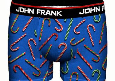 ΑΝΔΡΙΚΟ BOXER ΠΟΛΥΧΡΩΜΟ CHRISTMAS CANDY CANE JFBD12 JOHN FRANK multicolor - John Frank - 
