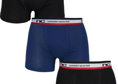 ΑΝΔΡΙΚΟ BOXER ΣΕΤ 3 ΤΕΜ NINA CLUB 411D Πολύχρωμο - Nina Club - 