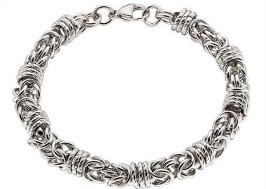 Ανδρικό βραχιόλι από ανοξείδωτο ατσάλι -  - 