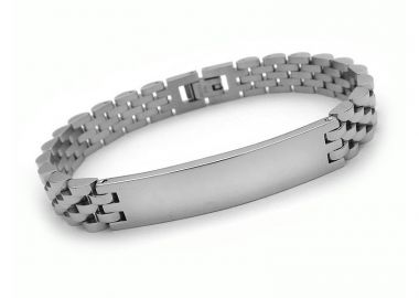 Ανδρικό Βραχιόλι Μπρασελέ από Ατσάλι BA241 - Asimenio - 