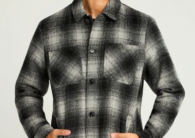 Ανδρικό casual μπουφάν με γιακά - FUNKY BUDDHA - 