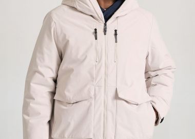 Ανδρικό casual μπουφάν με κουκούλα - FUNKY BUDDHA - 