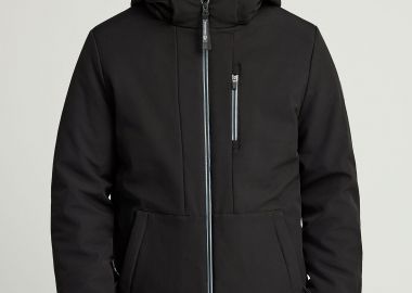 Ανδρικό casual μπουφάν με κουκούλα - FUNKY BUDDHA - 