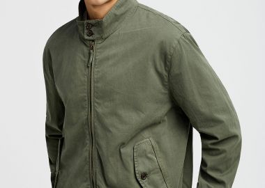 Ανδρικό casual τζάκετ από βαμβάκι - FUNKY BUDDHA - 