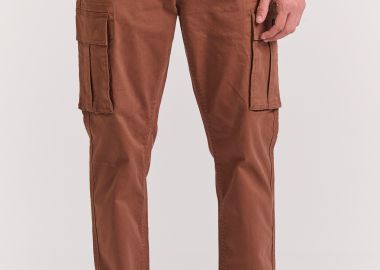 Ανδρικό comfort cargo παντελόνι - The essentials - FUNKY BUDDHA - 