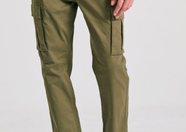 Ανδρικό comfort cargo παντελόνι - The essentials - FUNKY BUDDHA - 