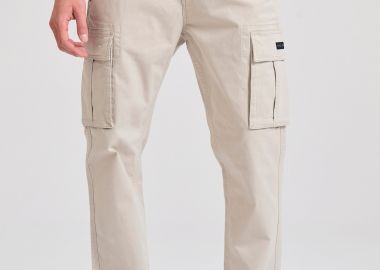 Ανδρικό comfort cargo παντελόνι - The essentials - FUNKY BUDDHA - 