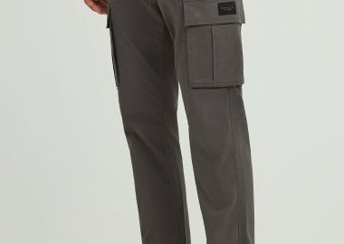 Ανδρικό comfort cargo παντελόνι - The essentials - FUNKY BUDDHA - 